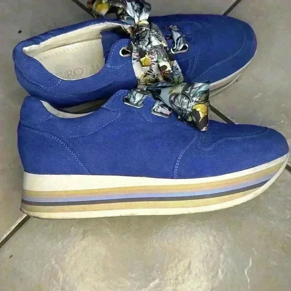 Girotti women’s sneaker blue EU 39/ US 8.5 - Picture 4 of 8